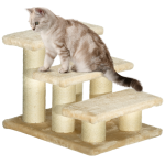 Elegant Pet Climbing Stairs
