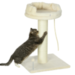 Majestic Cream Cat Tree with Sisal Post