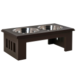 Luxe Elevated Dog Dining Set